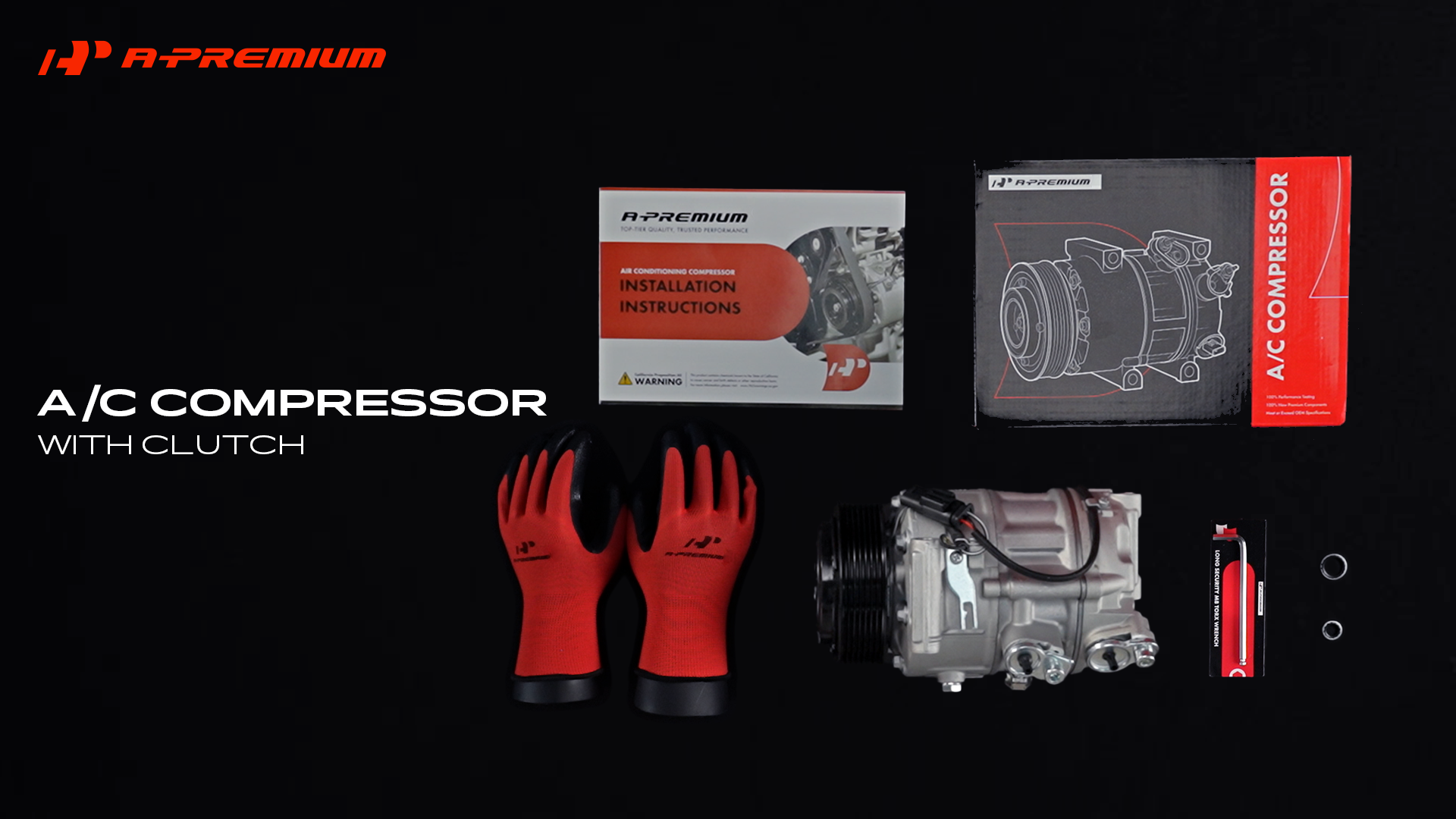Amazon.com: A-Premium AC Compressor with Clutch Compatible with